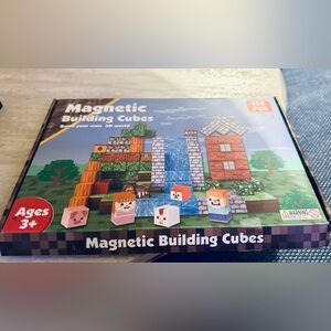 Magnetic Building Cubes Set - Multicolor